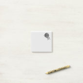 geschilderde slak post-it® notes (Op bureau)