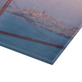 Geschilderde stad snijplank (Hoek)