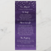 Geschilderde ster nachtelijke hemel sterrenhemel b menu (Achterkant)