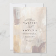 Geschilderde textuur beige en crème elegante trouw