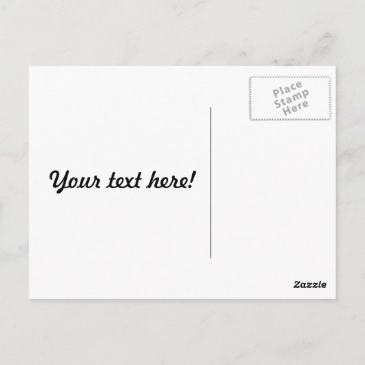 Geschilderde textuur briefkaart (Achterkant)