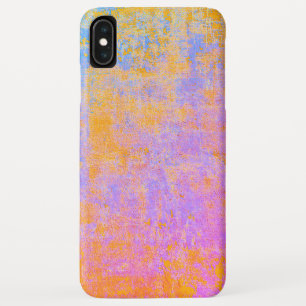 geschilderde textuur in zonsondergang kleuren Case-Mate iPhone case