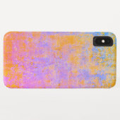 geschilderde textuur in zonsondergang kleuren Case-Mate iPhone case (Achterkant (horizontaal))