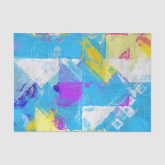 Geschilderde textuur tissuepapier (Voorkant)