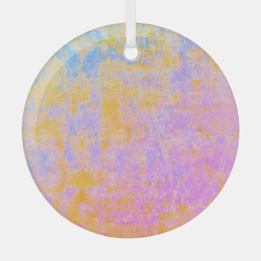 Geschilderde textuur zonsondergang ornament (Voorkant)