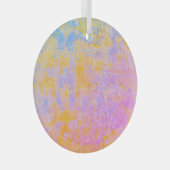 Geschilderde textuur zonsondergang ornament (Voorkant Rechts)