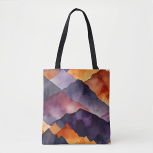 Geschilderde toppen tote bag