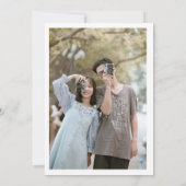 Geschilderde tuinveldboemen foto script  kaart (Achterkant)