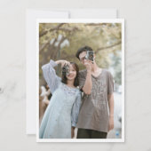 geschilderde tuinvrijbloemen foto script  kaart (Achterkant)