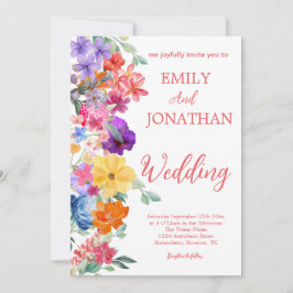 geschilderde tuinvrijbloemen foto script  kaart