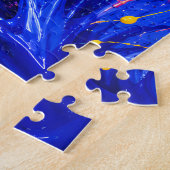 Geschilderde Vortex Legpuzzel (Zijkant)