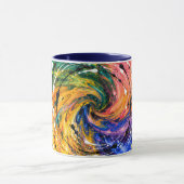 Geschilderde Vortex Mok (Midden)
