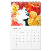 Geschilderde Vrouwen Kalender (Feb 2027)
