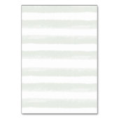 Geschilderde Waterverf bladeren en roze bloemen Kaart (Achterkant)