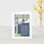 GESCHILDERDE WITTE VERANDA, SCHILFERENDE VERF, LAN KAART (Gele Bloem)