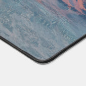 Geschilderde woestijn bureaumat (Hoek)