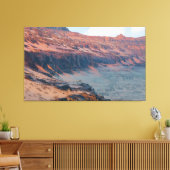 Geschilderde woestijn canvas afdruk (Insitu (Woonkamer))