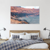 Geschilderde woestijn canvas afdruk (Insitu (Slaapkamer))