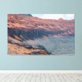 Geschilderde woestijn canvas afdruk (Insitu (Houten vloer))