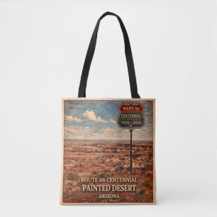 Geschilderde Woestijn Eeuwfeest Horizon Carryall Tote Bag