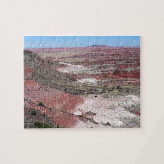 Geschilderde Woestijn Rand Vista Legpuzzel (Horizontaal)