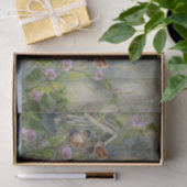 Geschilderde Wrens DBL Tissuepapier (Geschenk)