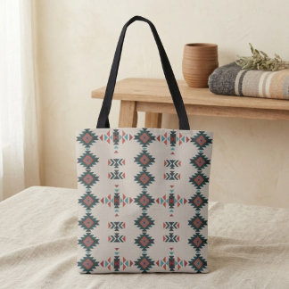 Geschilderde zandtas tote bag