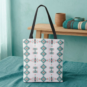Geschilderde zandtas tote bag