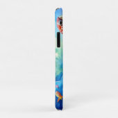 Geschilderde zeeschildpad Case-Mate iPhone case (Achterkant/rechts)