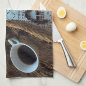 Geschirrtuch Kaffee Liebhaber Coffee Lovers Bistro Theedoek (Quarter Fold)