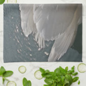Geschirrtuch stolzer Schwan mit Lichtsternchen Theedoek (Gevouwen)