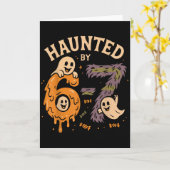 Geschokt door 67 Zes Zeven Meme Gen Alpha Grappig  Kaart (Gele Bloem)