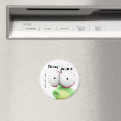 Geschokt "Oh mijn God!!" Magneet (Insitu (Vaatwasser))
