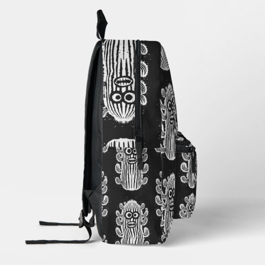 Geschokte cactus bedrukte rugzak (Links)