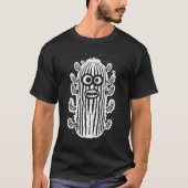Geschokte cactus t-shirt (Voorkant)