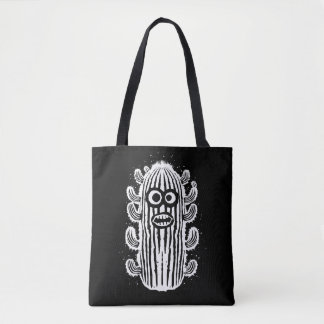 Geschokte cactus tote bag
