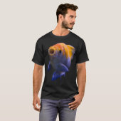 Geschokte Goudvis T-shirt (Voorkant volledig)