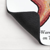 Geschokte zeesterren, MeWarriorVrouw op Twitch Muismat (Hoek)