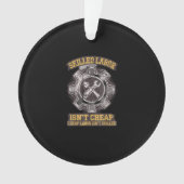 Geschoolde arbeid is niet goedkoop - Labor Day Cla Ornament (voorkant)