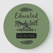 Geschoolde kruidenkenner grote klok (Voorkant)