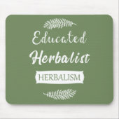 Geschoolde kruidenkenner muismat (Voorkant)