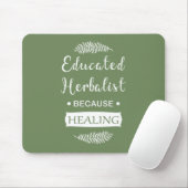 Geschoolde kruidenkenner muismat (Met muis)