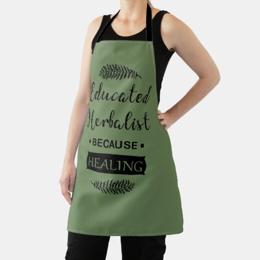 Geschoolde kruidenkenner schort (Insitu)