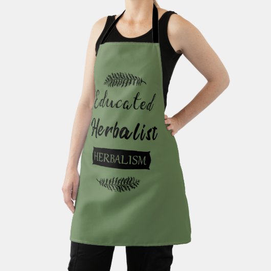 Geschoolde kruidenkenner schort (Insitu)