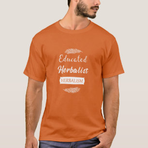 Geschoolde kruidenkenner t-shirt