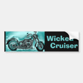 geschopte Cruiser Bumpersticker (Voorkant)