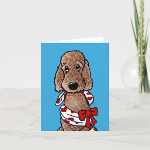 Geschoren Chocolade Doodle Valentijn Feestdagen Kaart