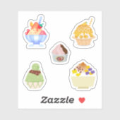 geschoren Stickers (Vel)