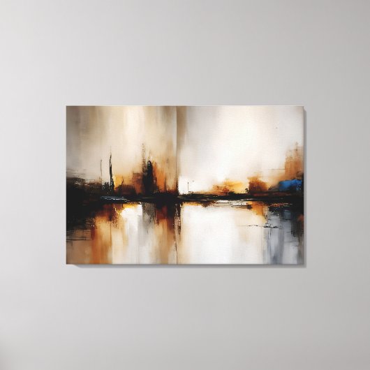 Geschorste Horizon Canvas Afdruk (Voorkant)
