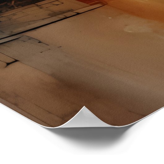 Geschorste Horizon Poster (Hoek)